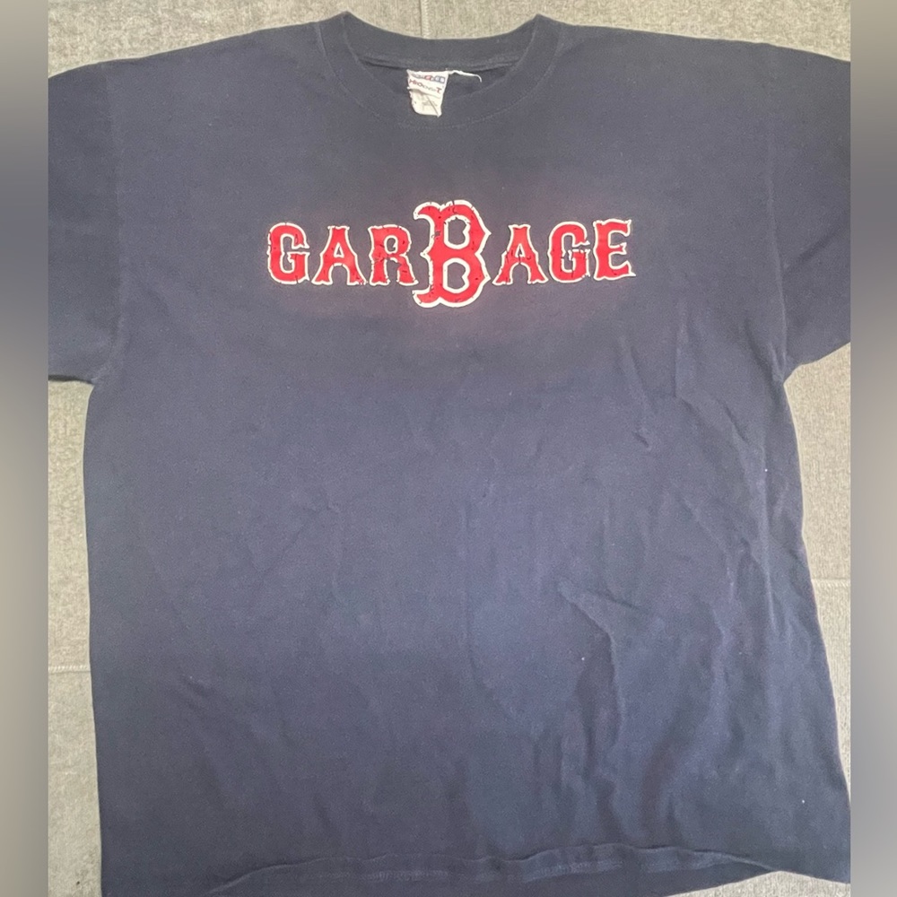 Jerzees 100% Cotton TShirt “Garbage”. *Great Condition* Size XL